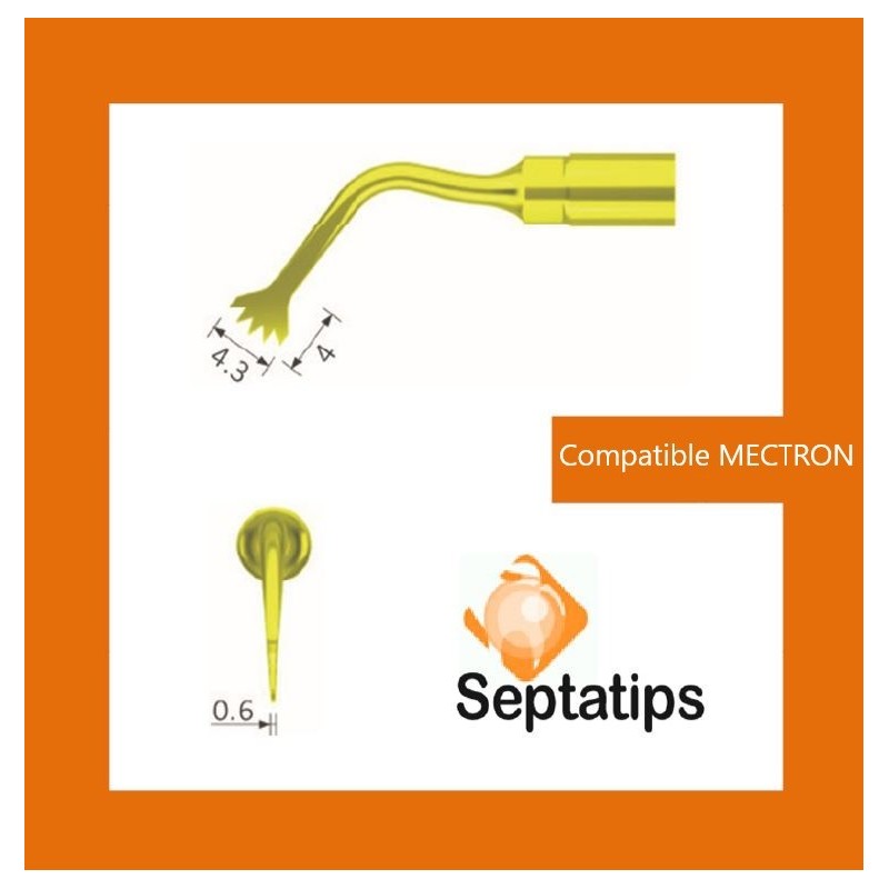 MECTRON Compatible Scaling Tip - Surgery/Implanto/Piezo