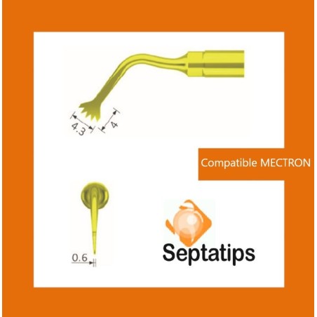 MECTRON Compatible Scaling Tip - Surgery/Implanto/Piezo