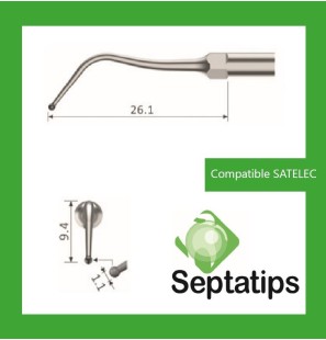 SEPTATIPS Scaling Tip Compatible with SATELEC - Cavity