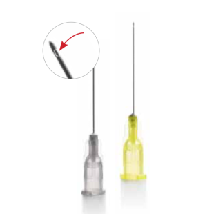 Grey needle with side opening - COLTENE