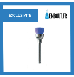 Brossette nylon hard ( blue ) RA - EMBOUT.FR - 100 pcs