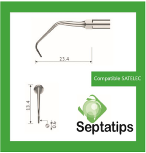 SEPTATIPS Scaling Tip Compatible with SATELEC - Apical Surgery