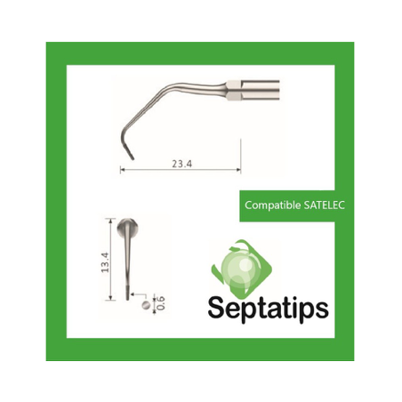 SEPTATIPS Scaling Tip Compatible with SATELEC - Apical Surgery