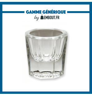 Godet en verre - 1u - EMBOUT.FR