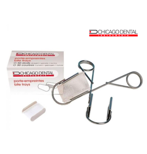 Porte-Bite-Tray Métal - CHICAGO DENTAL - 4 pcs