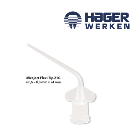 Miraject Flexi Tip 21G - HAGER & WERKEN - 25u