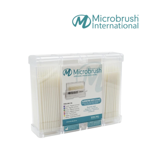 Microbrush Plus Blanc Super Fin - MICROBRUSH - 400 pcs