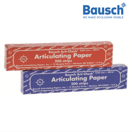 Papier d'occlusion BK09 / BK10 - BAUSCH - 200u