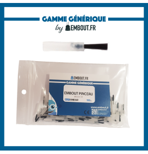 Embouts pinceaux - EMBOUT.FR - 100u