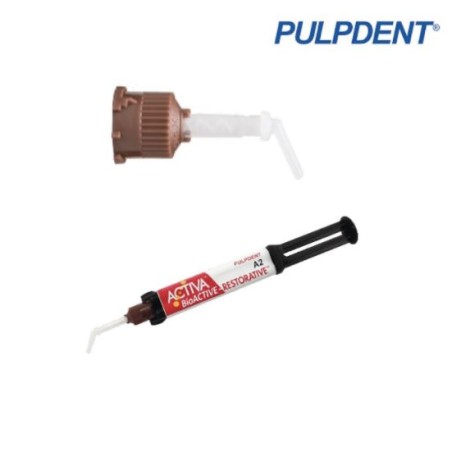 Embout Activa brun court - PULPDENT - 20u