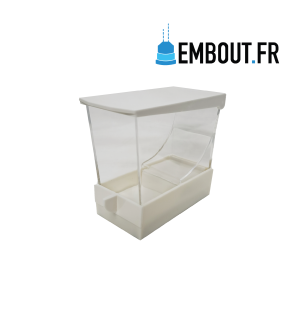 o Distributeur rouleau coton tiroir - EMBOUT.FR - 1u