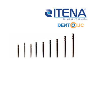 Tenons cylindro-coniques DENTOCLIC en inox - ITENA - 20u