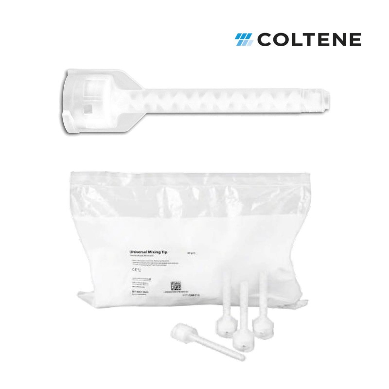 Uniserval White Mixing Tips - COLTENE - 40u