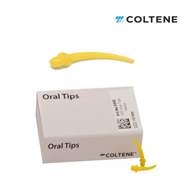 Yellow Intra Oral Tips - COLTENE - 100u