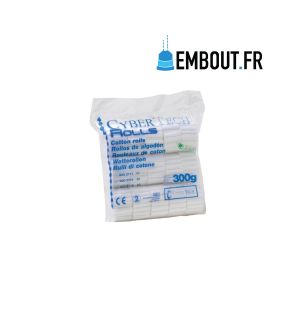 Rouleaux coton - EMBOUT.FR - Boîte de 300g