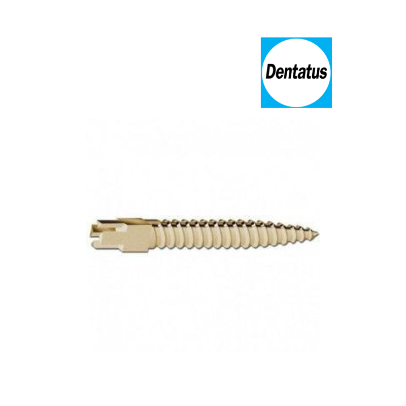 Screw Post Suretex Doré - DENTATUS - 15 Unités