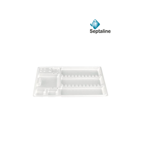 Plateaux jetables - SEPTALINE - 400 pcs