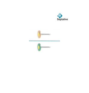 Polissoirs en Zircone - SEPTALINE - 5 pcs