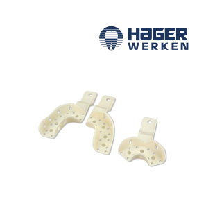 Porte-empreintes Miratray partiels - HAGER & WERKEN - 100 Pcs