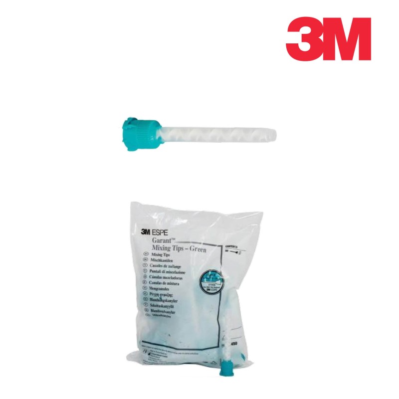 Green Mixing Tips "Garant" - 3M - 50u