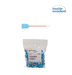 Blue/Orange Mixing Tips "Telio" - IVOCLAR VIVADENT - 50u