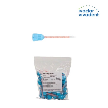 Blue/Orange Mixing Tips "Telio" - IVOCLAR VIVADENT - 50u