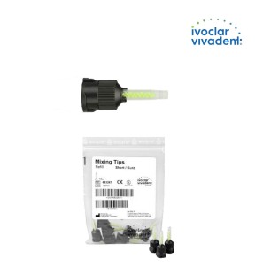 Black/Green Mixing Tips "Multicore" - IVOCLAR-VIVADENT - 10u