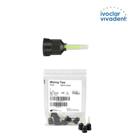 Black/Green Mixing Tips "Multicore" - IVOCLAR-VIVADENT - 10u