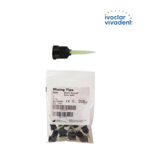 Black/Green Mixing Tips "Variolink Multilink" - IVOCLAR-VIVADENT - 15u