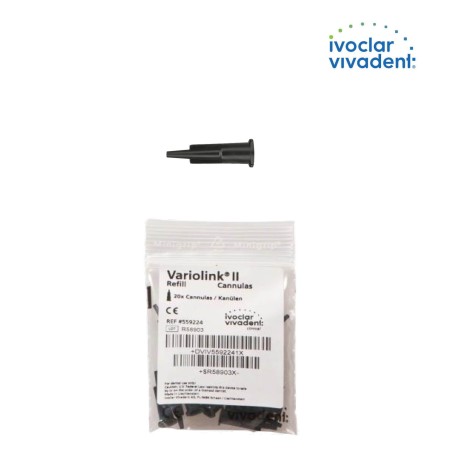 Black Syringe Tip - IVOCLAR VIVADENT - 20u