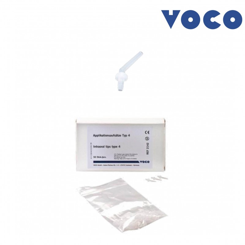 White Intra Oral Tips - VOCO - 50u