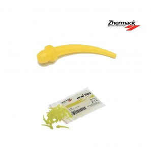 Yellow Intra Oral Tips Occlufast - ZHERMACK - 48u