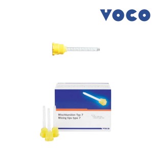 Yellow Mixing Tips type 7 - VOCO - 50u