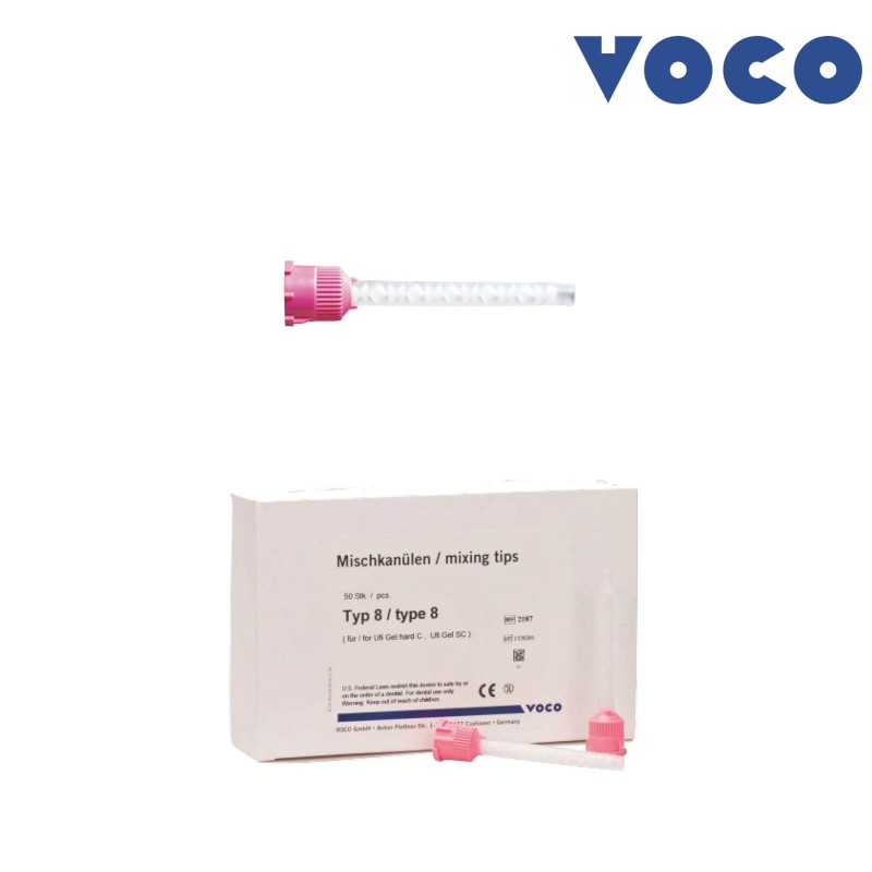 Embout Ufi Gel rose type 8 - VOCO - 50u