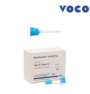 Embout mélangeur bleu type 12 - VOCO - 50u