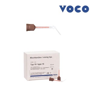 Brown/Orange "Bifix Perfect Bleach" Mixing Tips - VOCO - 50u