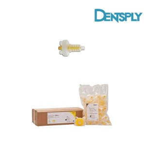 Embout mélangeur dynamique jaune - DENTSPLY - 40u + 1 anneau