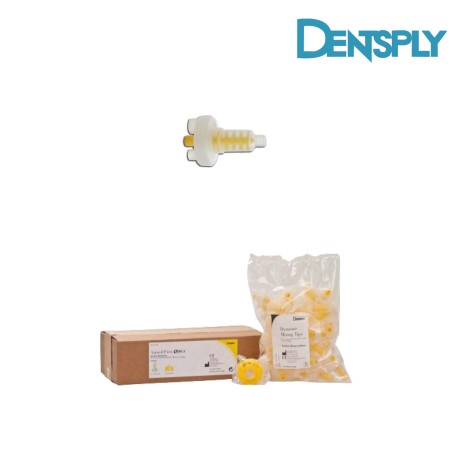 Embout mélangeur dynamique jaune - DENTSPLY - 40u + 1 anneau