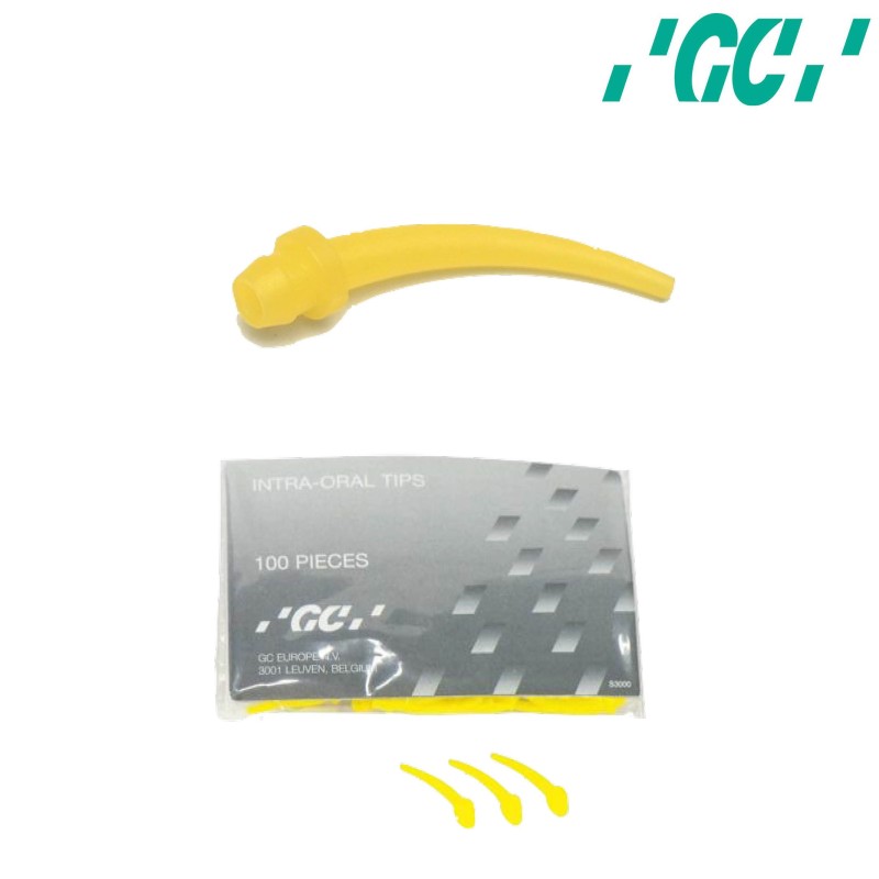 Embout Exalence intra oral jaune - GC - 100u