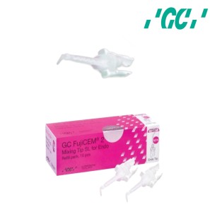 Mixing Tips with pink Intra Oral Tips "Fujicem 2 SL" - GC - 10u