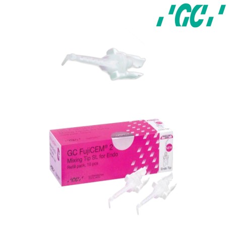 Embout Fujicem 2 SL mélangeur et intra buccal rose - GC - 10u