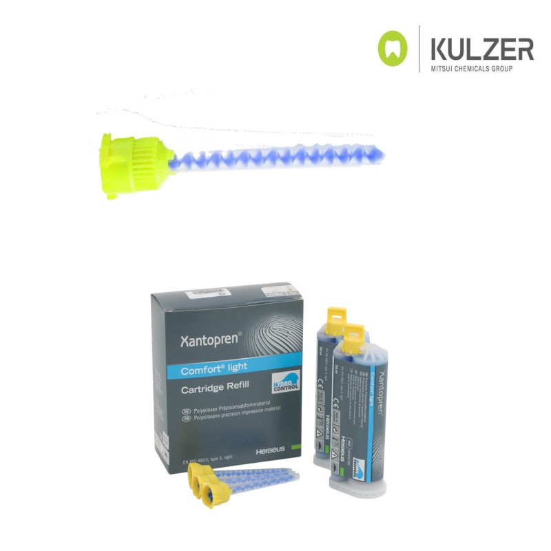 Yellow/Blue Mixing Tips - KULZER - 48u