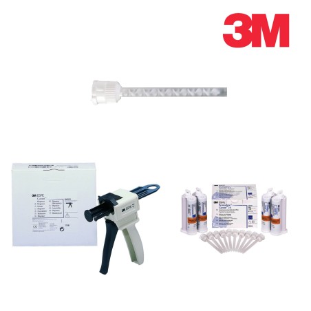 White Mixing Tips "Garant" - 3M - 50u