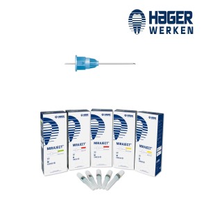 Aiguille d'anesthésie miraject - HAGER & WERKEN - 100u