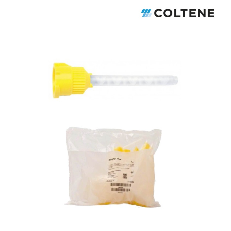 Yellow Mixing Tips "Affinis" - COLTENE - 40u